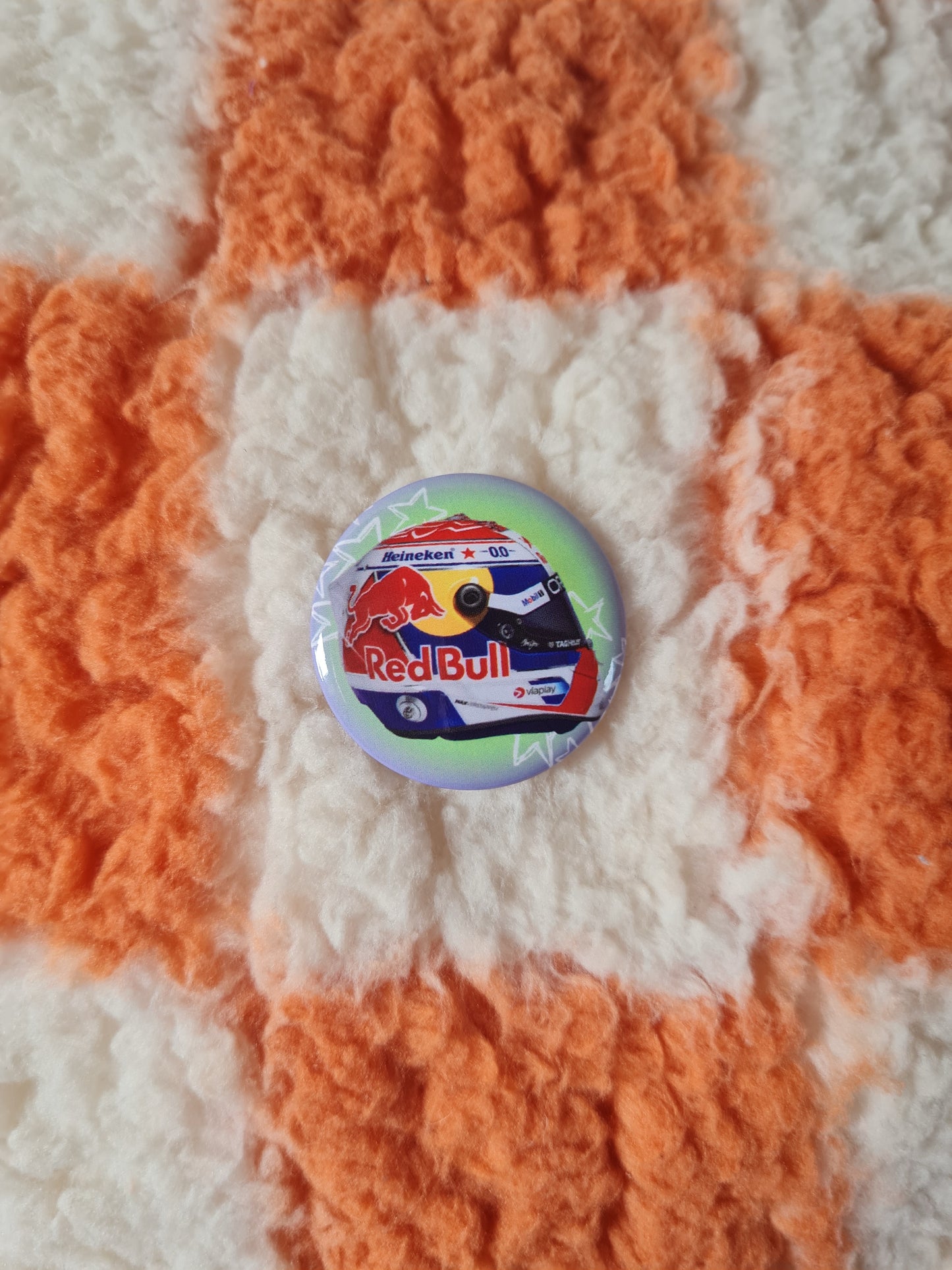Max Verstappen badge pin