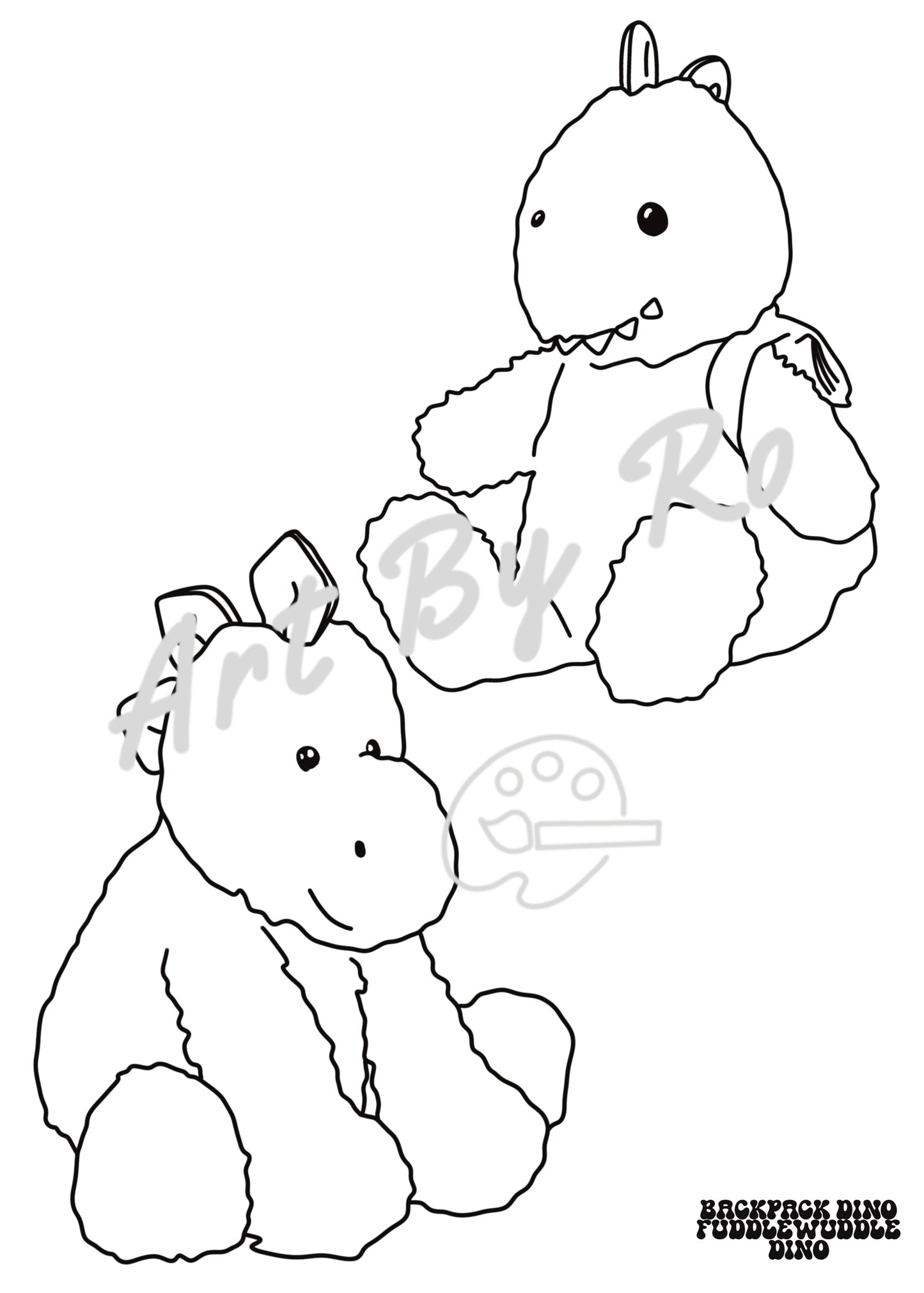 DIGITAL Jellycat Colouring book **non refundable