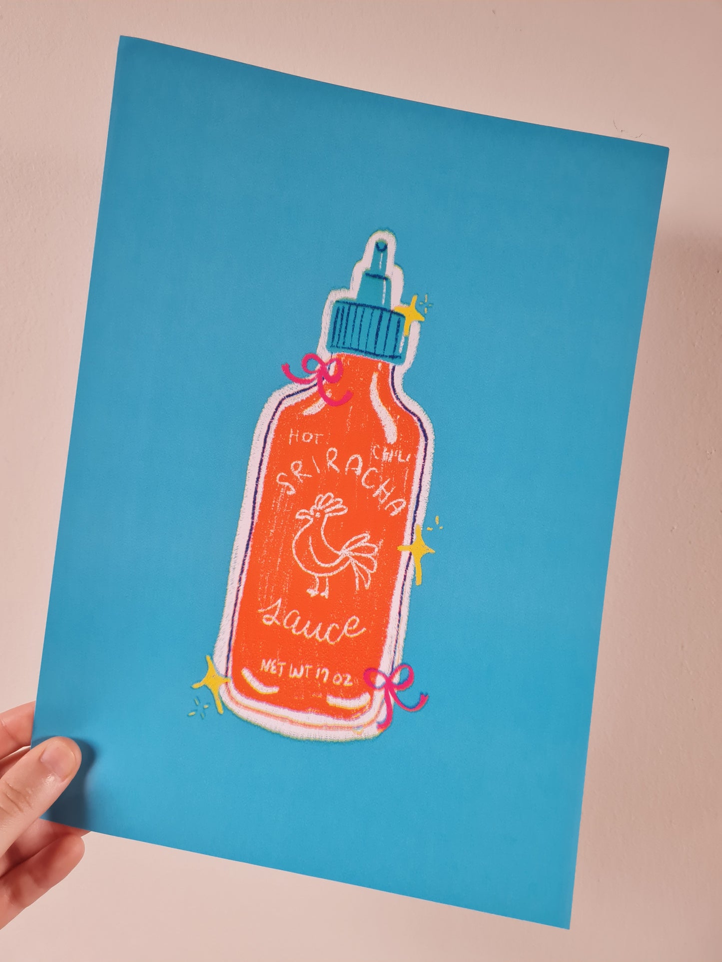 Hot sauce print
