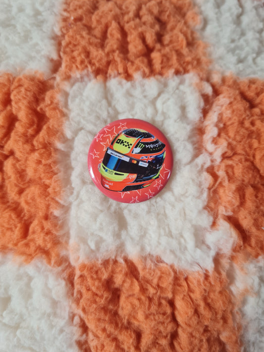 Oscar Piastri badge pin