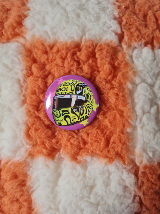 Lando Norris badge pin