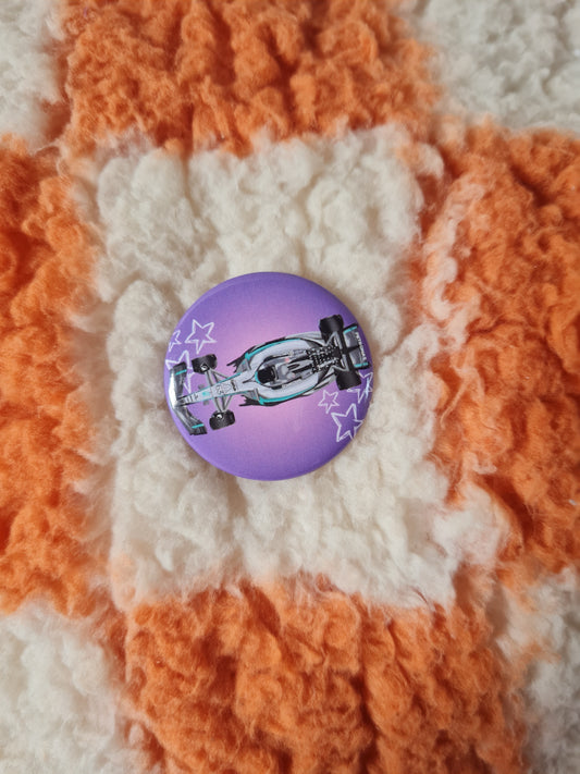 Mercedes car badge pin (George Russell)