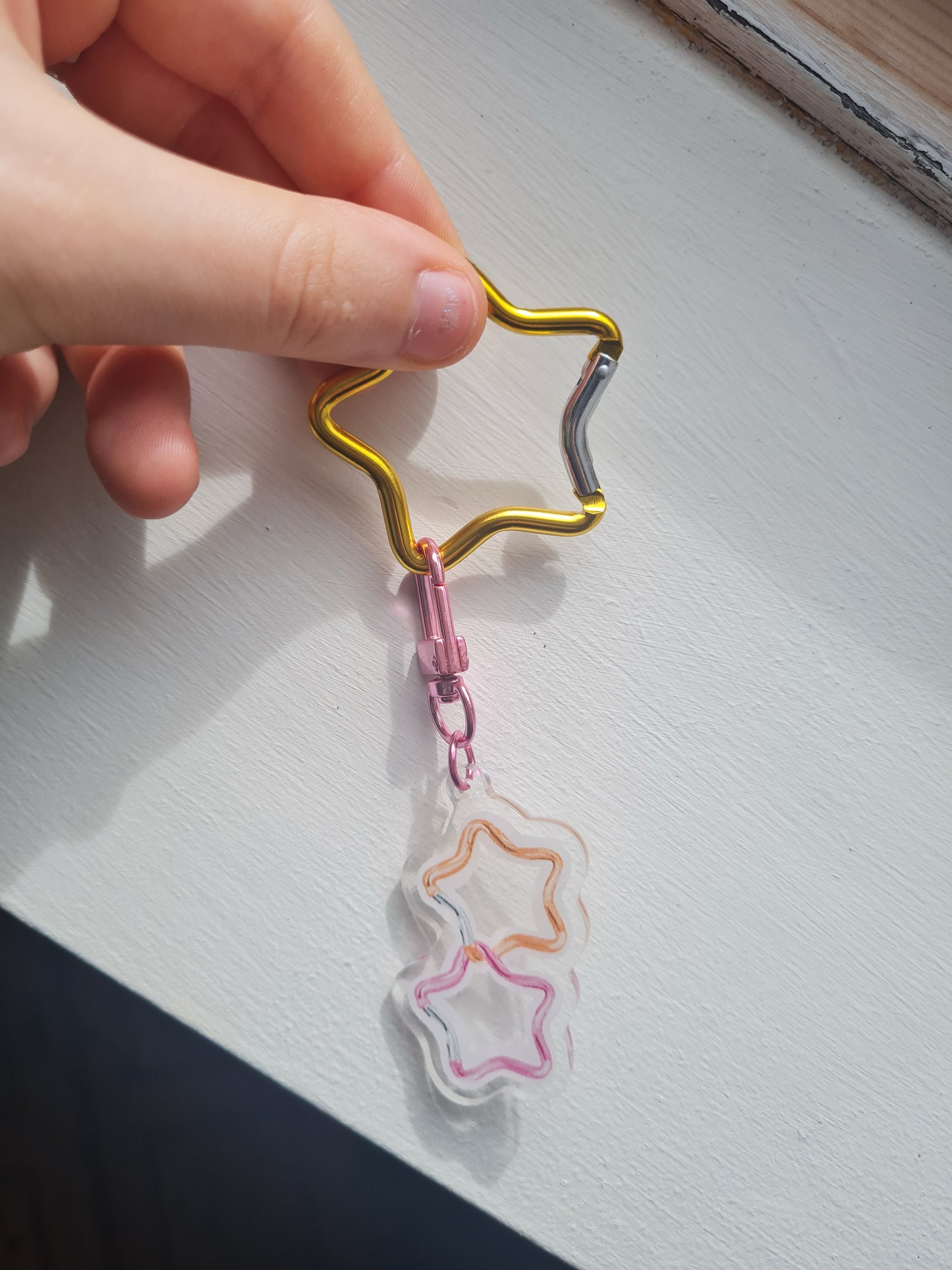 Build your own carabiner keyring