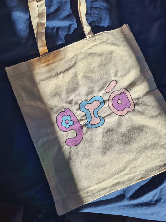 Grá tote -8