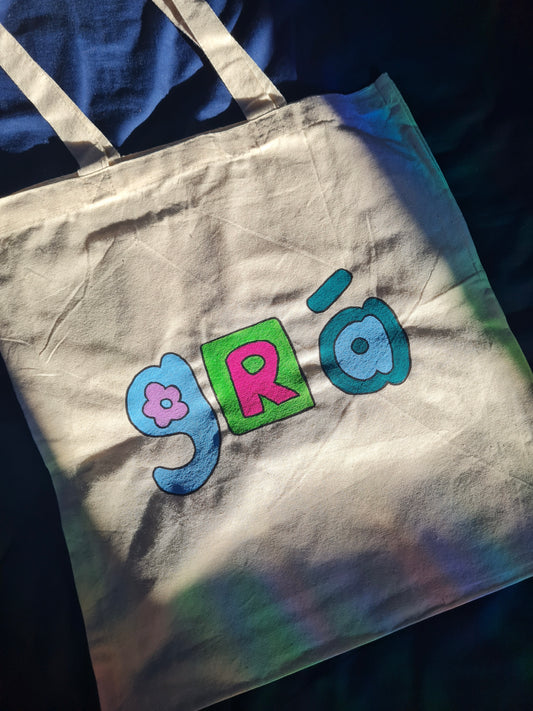 Grá tote - 2