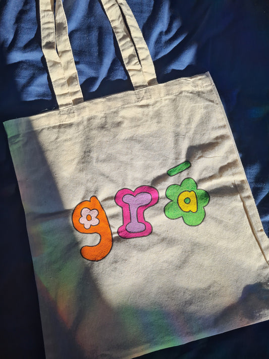 Grá tote - 1
