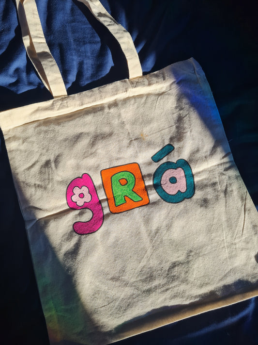 Grá tote - 3