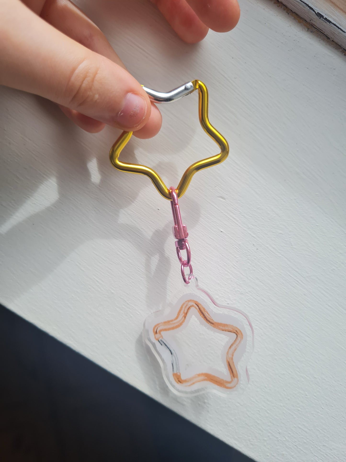 Build your own carabiner keyring