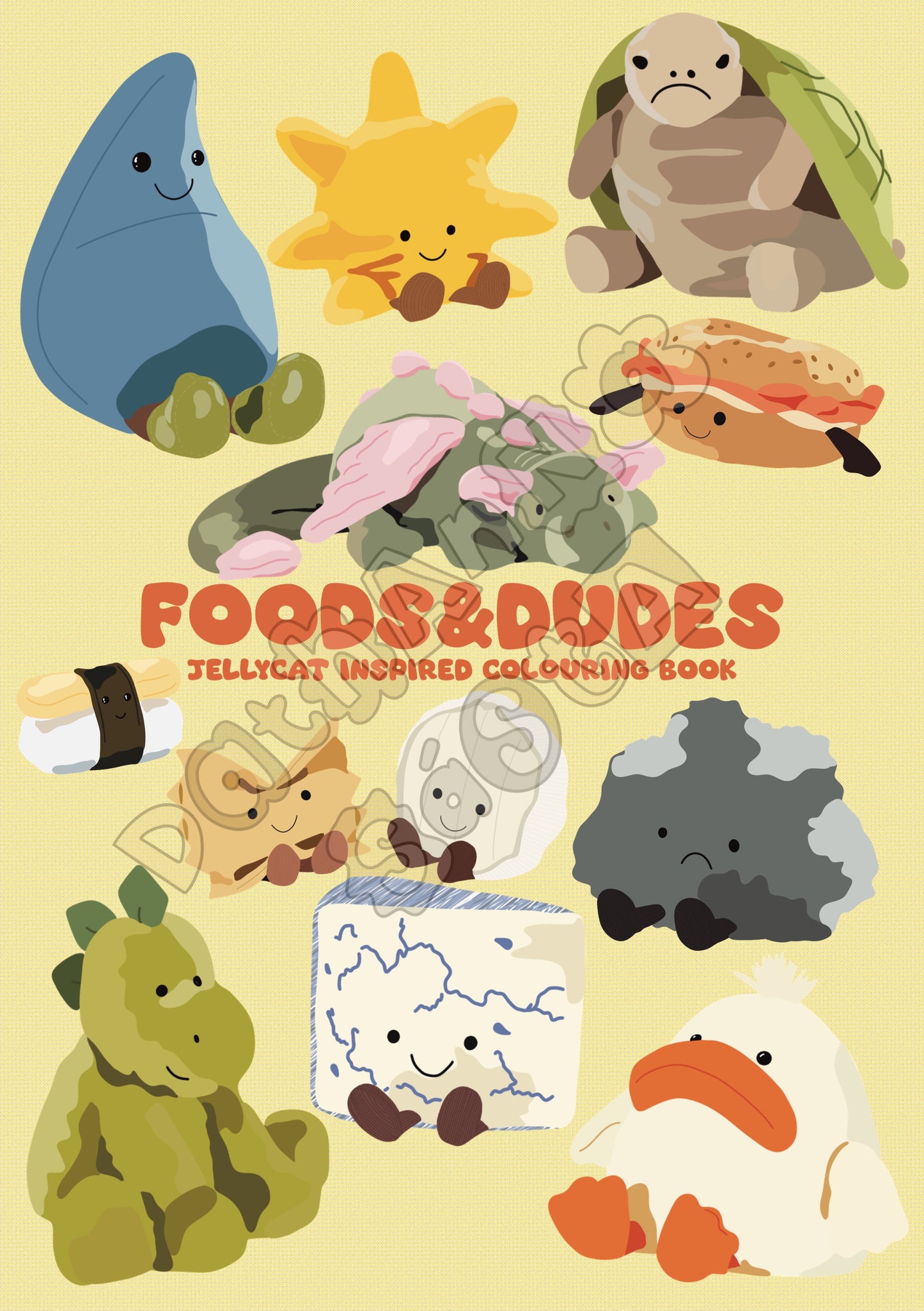 DIGITAL DOWNLOAD Foods and dudes *non refundable
