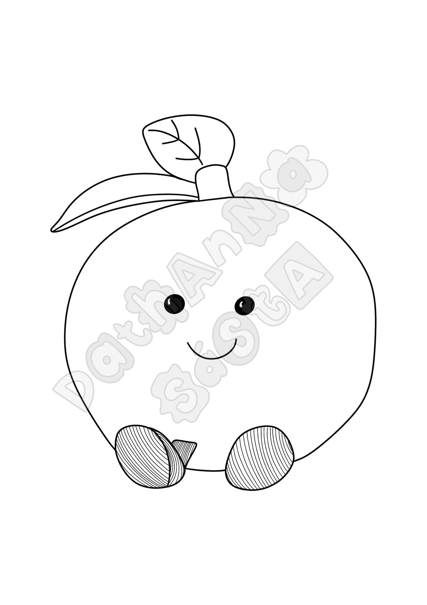 DIGITAL DOWNLOAD Fruit and veg colouring book*non refundable