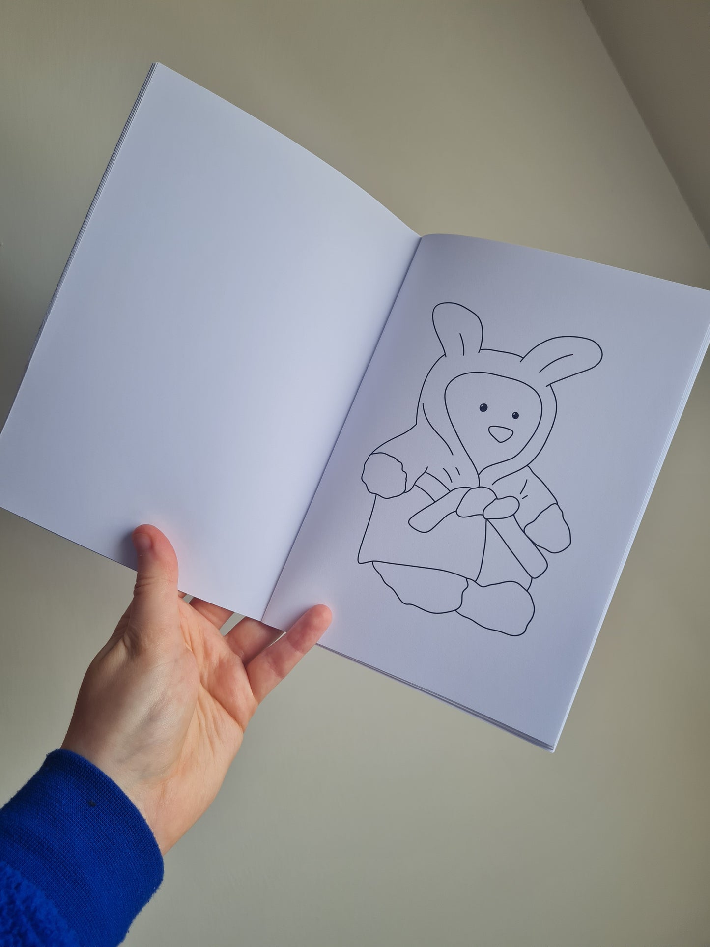 All dressed up colouring book