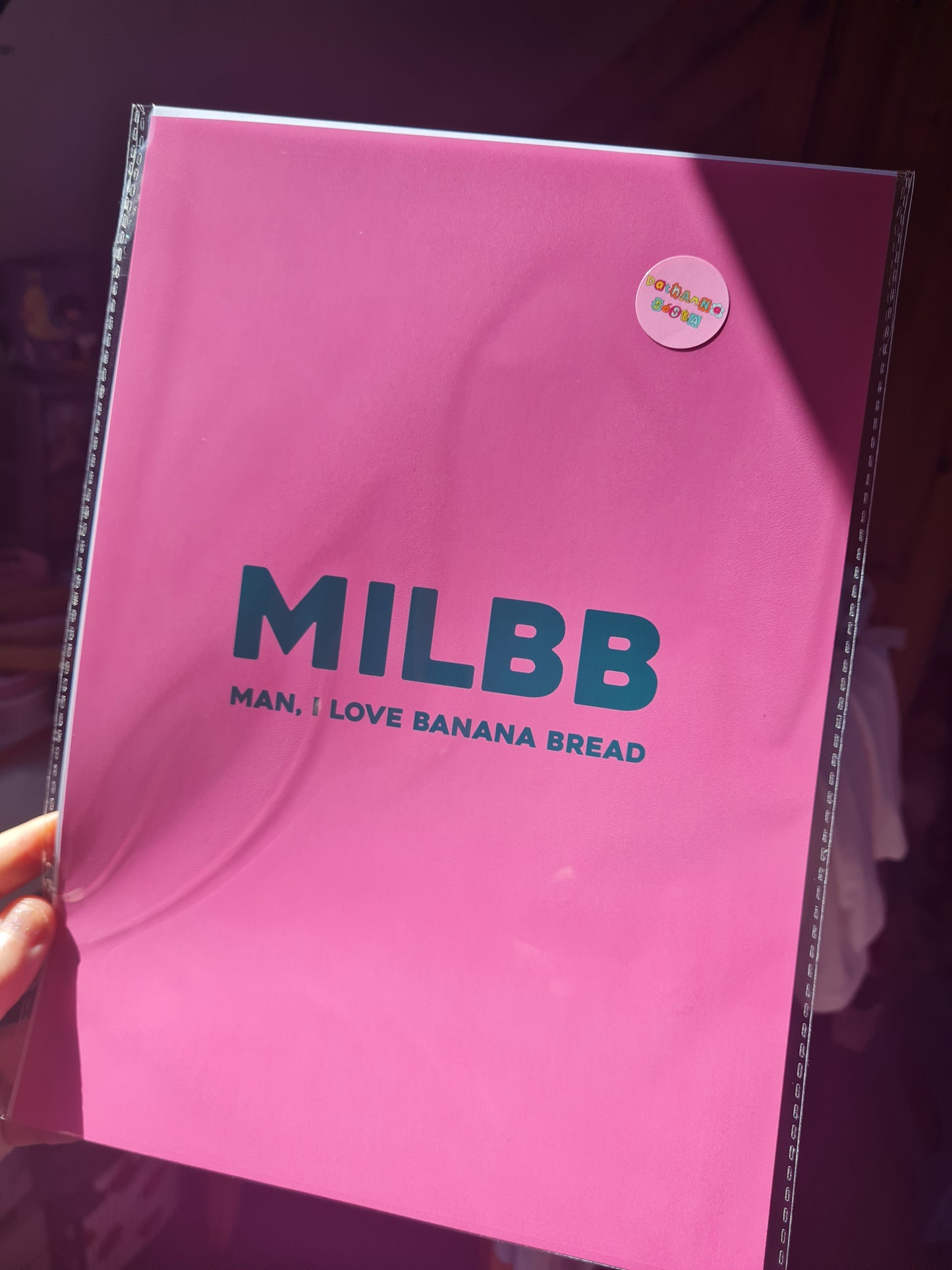 Man, I love banana bread print
