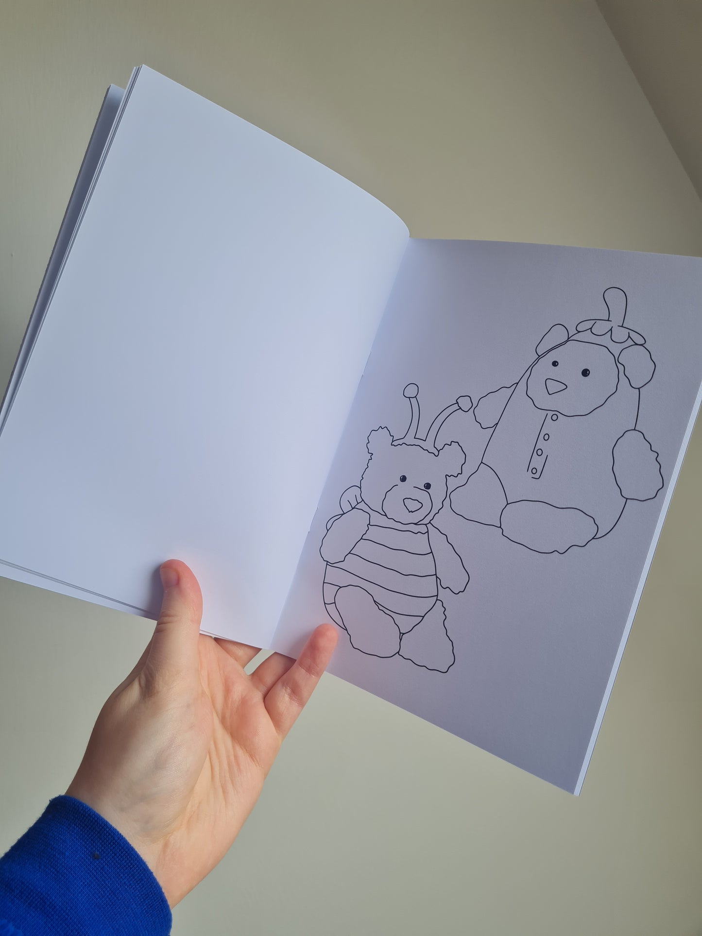 All dressed up colouring book