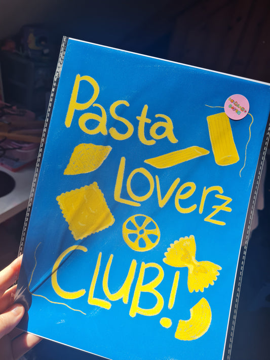 Pasta Loverz Club print