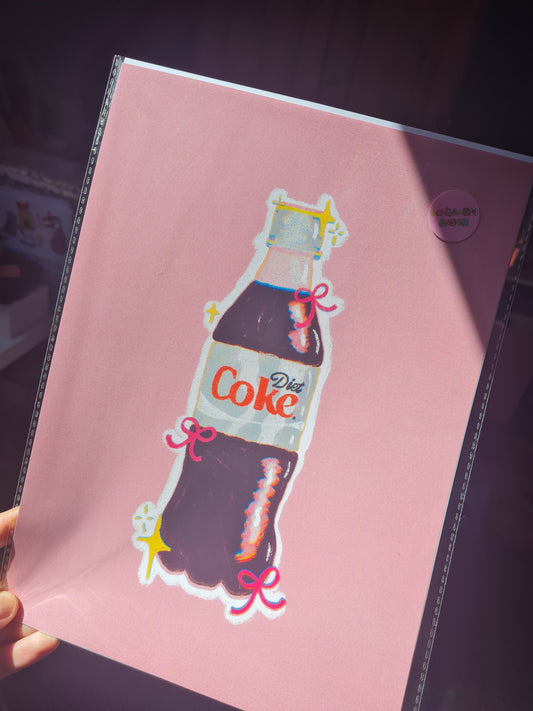 Diet coke print