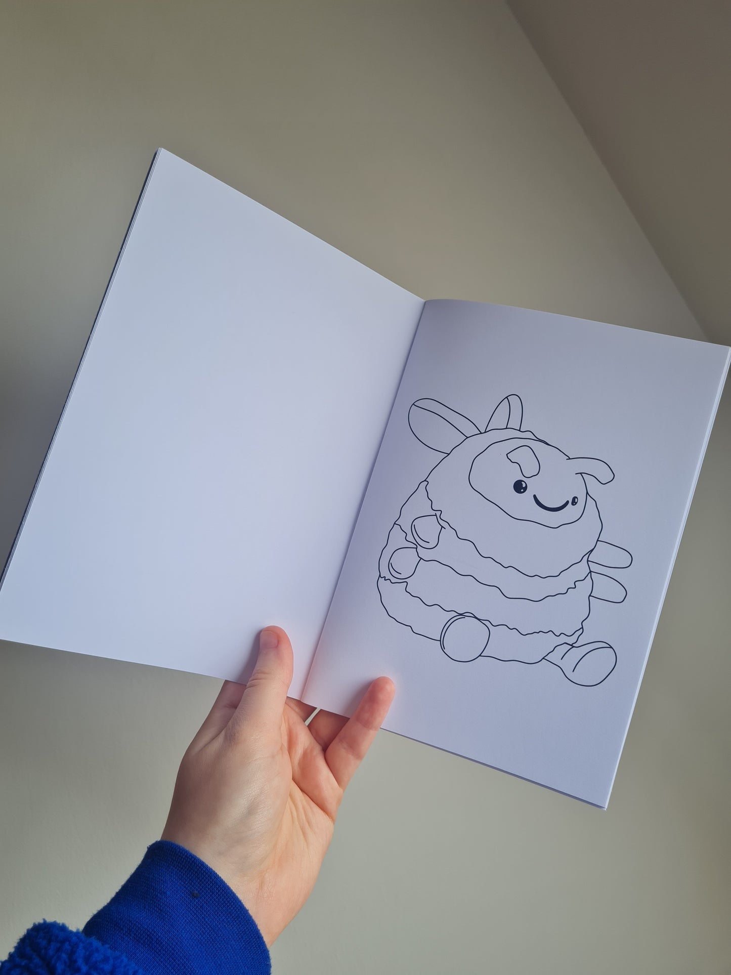 Foods and dudes colouring book