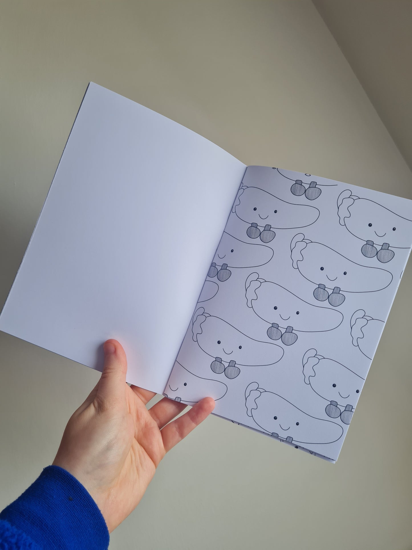 Fruit and veg colouring book